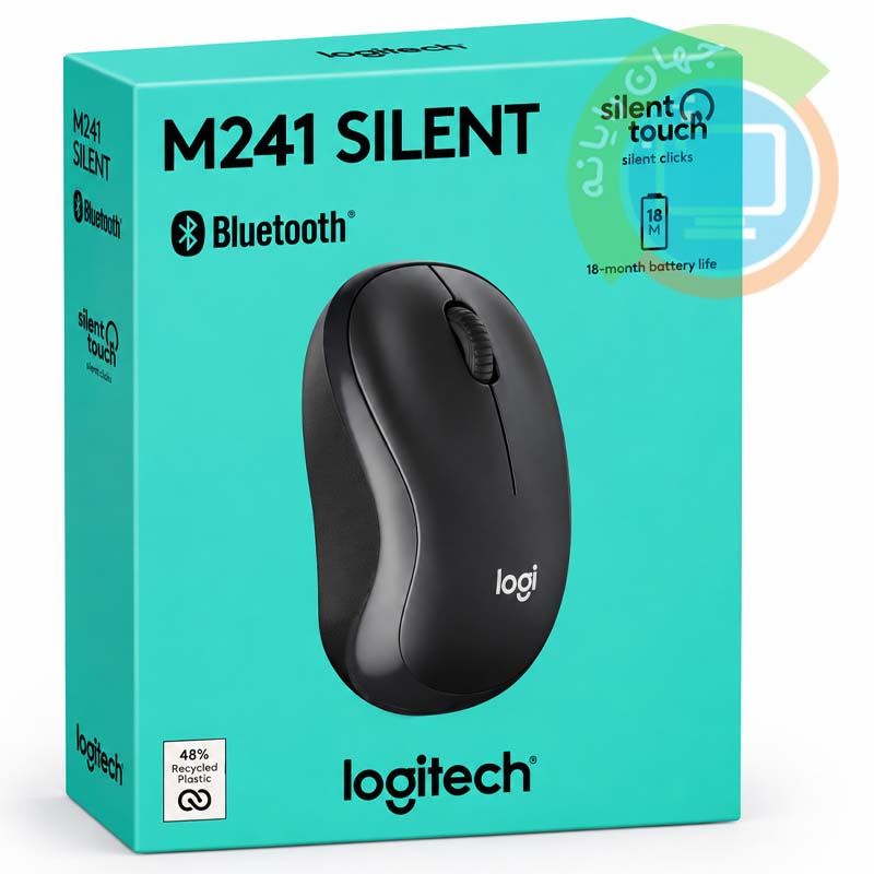 موس بی سیم بلوتوثی Logitech M241 اصلی