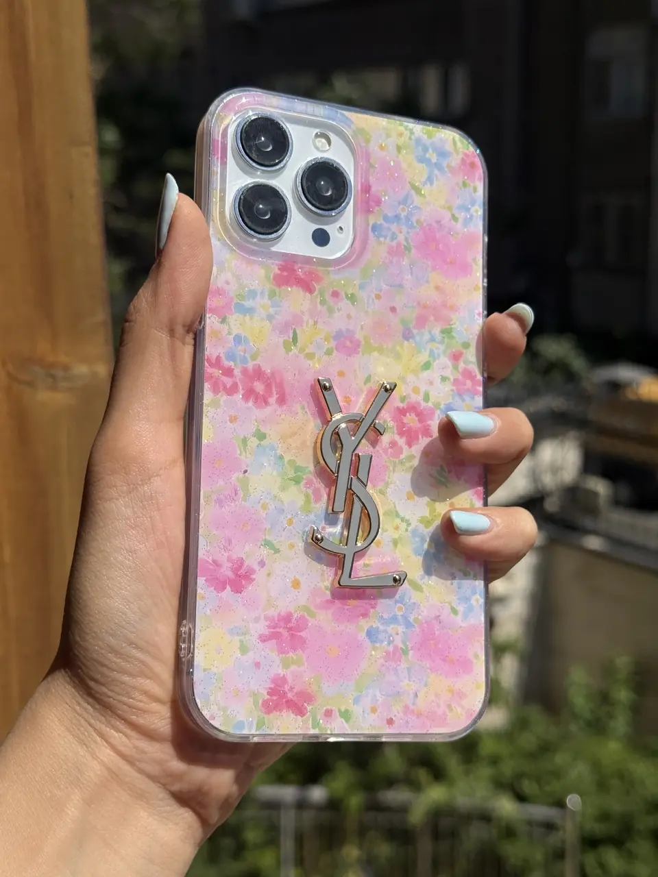 قاب YSL Pink Garden (کدC2244) — تصویر ۵