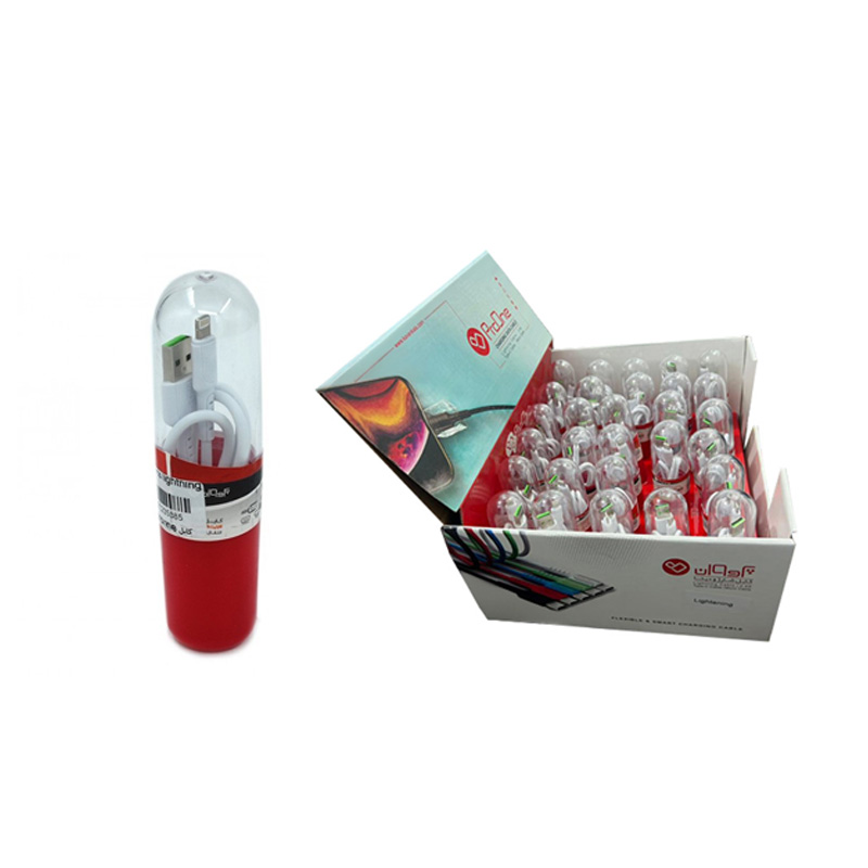 کابل شارژر میکرو کپسولی پرووان کارتن 30عددی