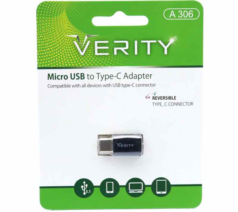 تبدیل اندروید به تایپ سی A-306 وریتی VERITY — تصویر ۲