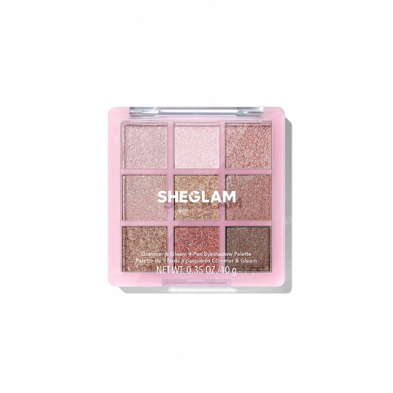 سایه 9 رنگ مدل Pan Eyeshadow Palette- Glimmer &amp; gleams شیگلم