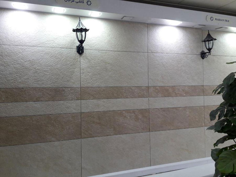 سرامیک طرح سنگ بازالت مرجان پرسلان 60 در 120 مات — تصویر ۵