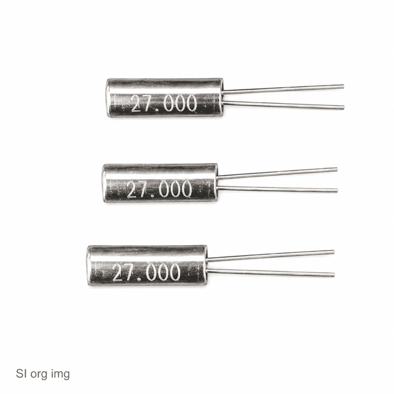 کریستال استوانه 27MHZ استوانه 8*3