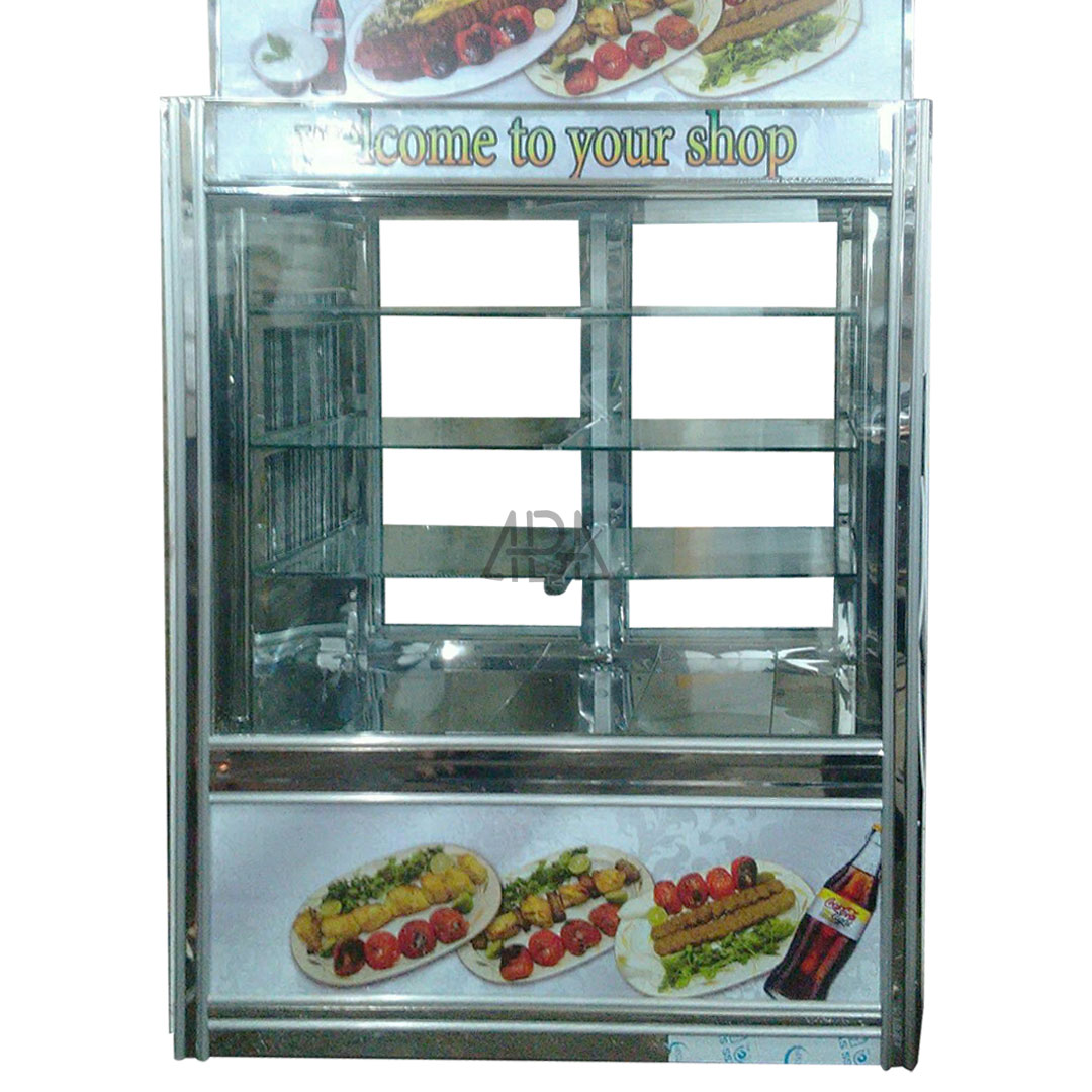 یخچال کبابی استیل 200 سانتی متری