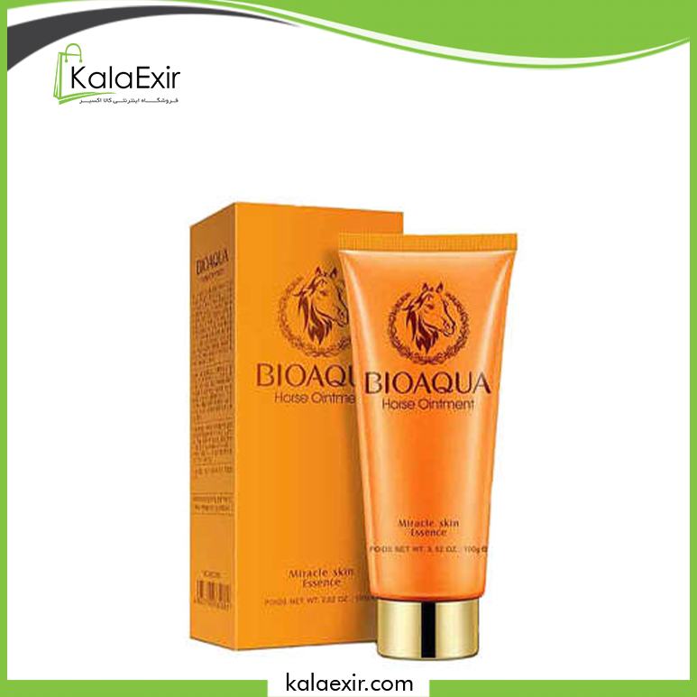 فوم بیوآکوا شوینده صورت مدل Horse Ointment — تصویر ۲