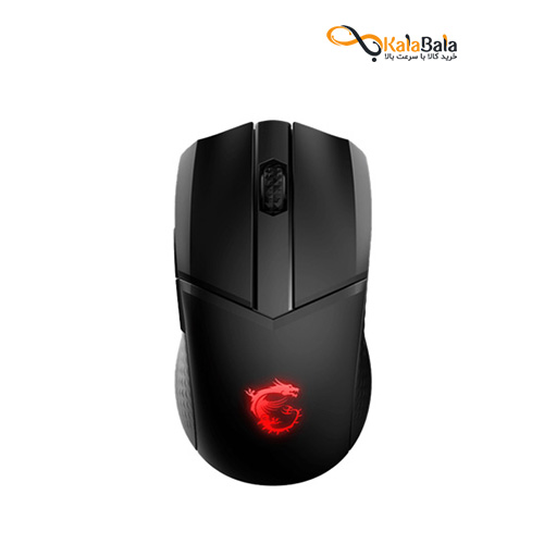 ماوس گیمینگ بی‌سیم MSI مدل CLUTCH GM41 • همراه با پایه شارژ