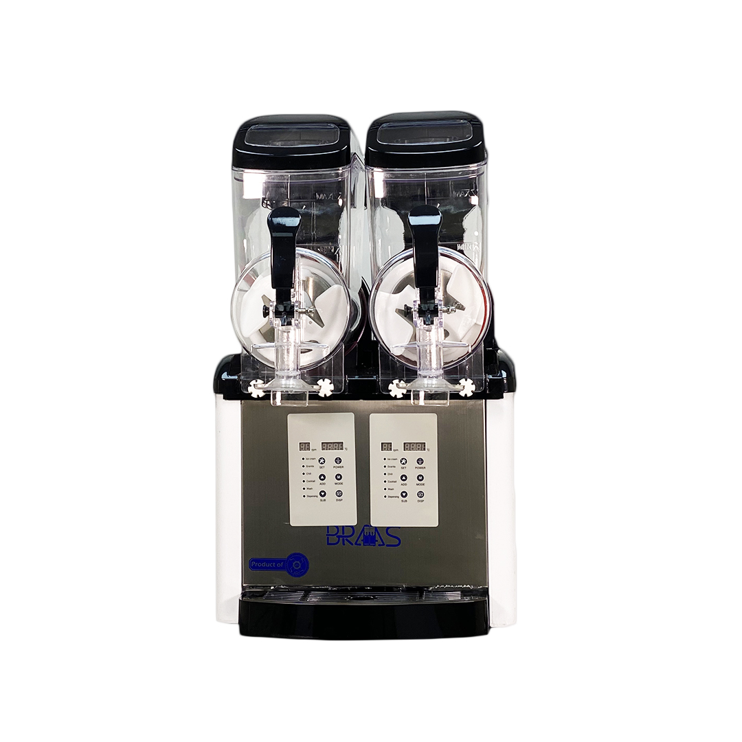 دستگاه بستنی ساز طرح ایتالیایی دو قیف مدل ICE8LX2