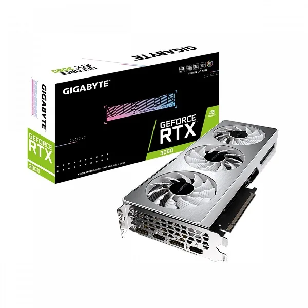 کارت گرافیک گیگابایت GIGABYTE RTX 3060 VISION OC 12G