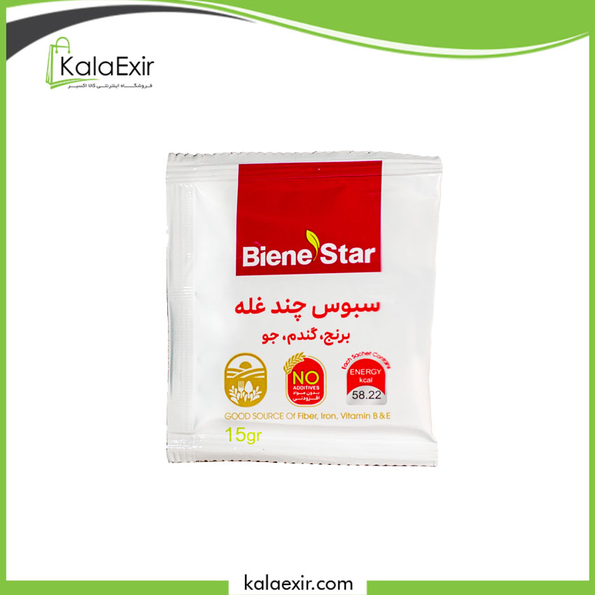 ساشه سبوس چند غله بین استار دکتر بیز