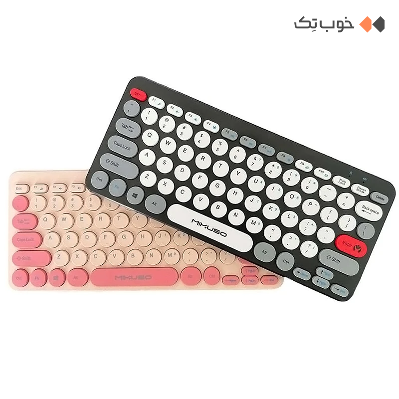 کیبورد و ماوس بیسیم میکاسو مدل KB-C027 — تصویر ۴