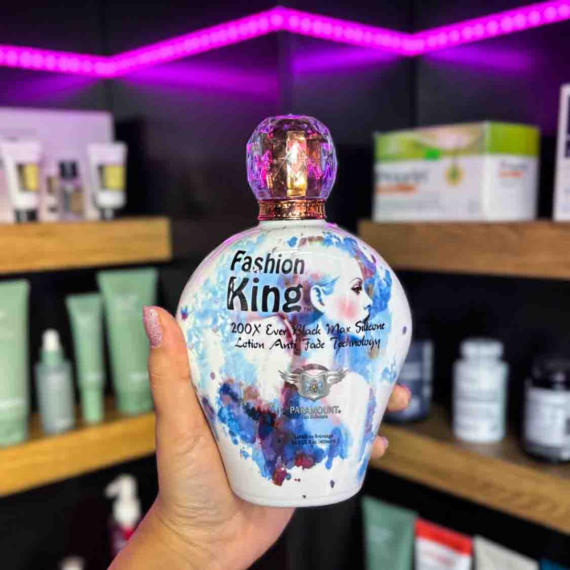 لوسیون سولاریوم پارامونت مدل FashionKing حجم 400 میل کد (3124)