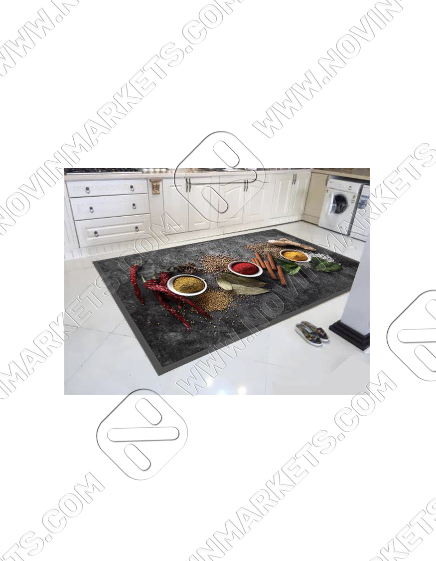 فرشینه ترک طرح آشپزخانه کد ۲۵۳