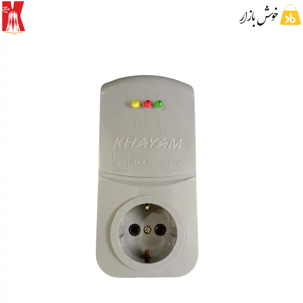 محافظ برق بدون سیم کولر گازی و پکیج خیام مدل kh8066