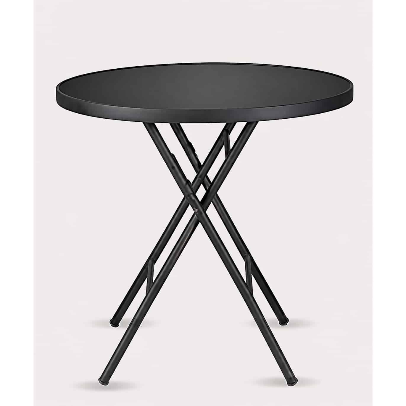 میز پاپایا تاشو دایره قطر 80 نگین