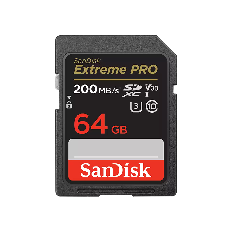 کارت حافظه سن دیسک Extreme Pro مدل SDXC UHS-I ظرفیت 64 گیگابایت