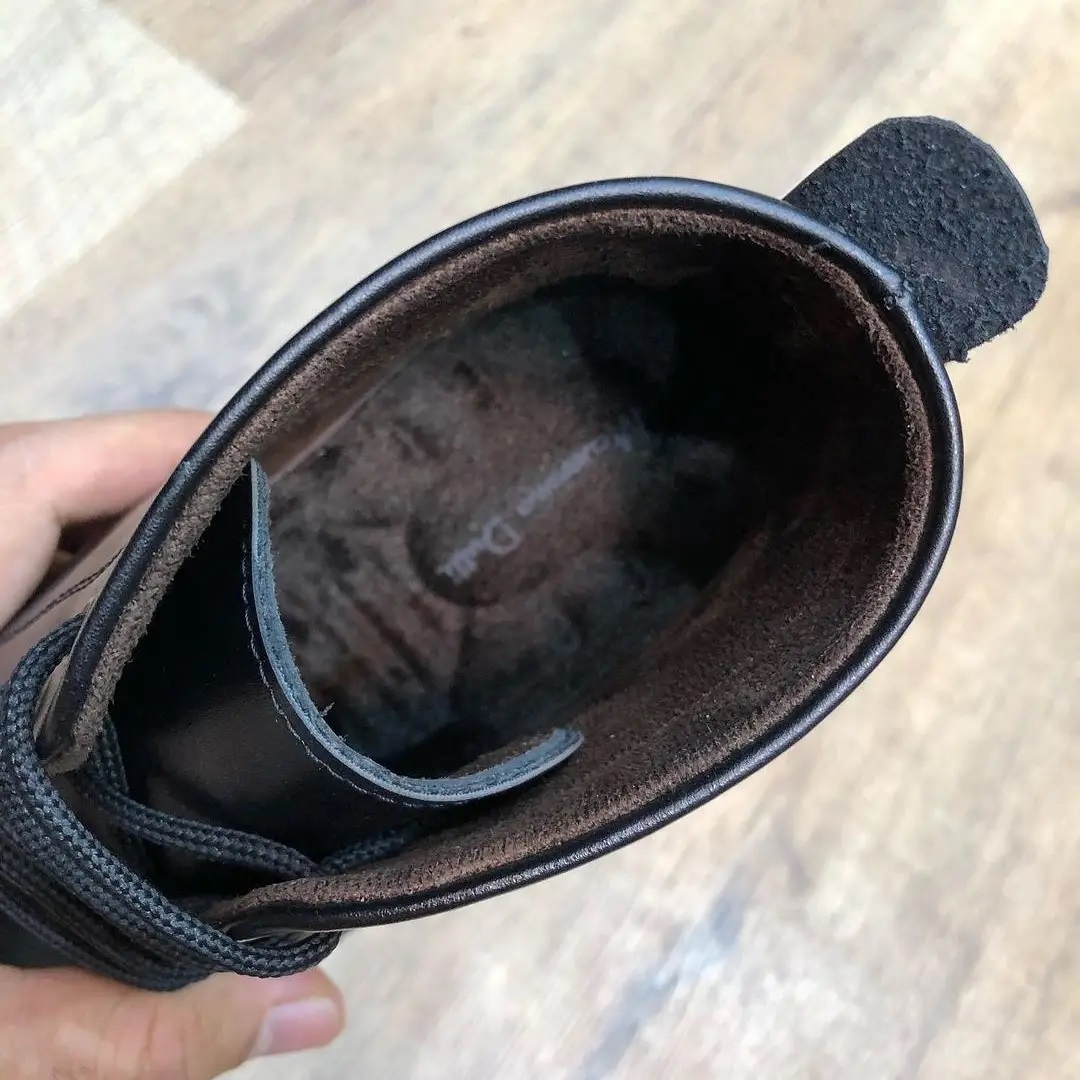 نیم بوت پسرانه چرم — تصویر ۶