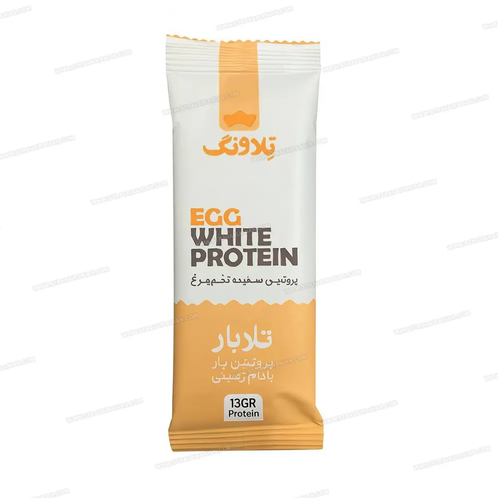پروتئین بار رژیمی تلابار صد درصد طبیعی فاقد گلوتن و موادنگهدارنده بادام زمینی تلاونگ با بهترین قیمت + خرید آنلاین