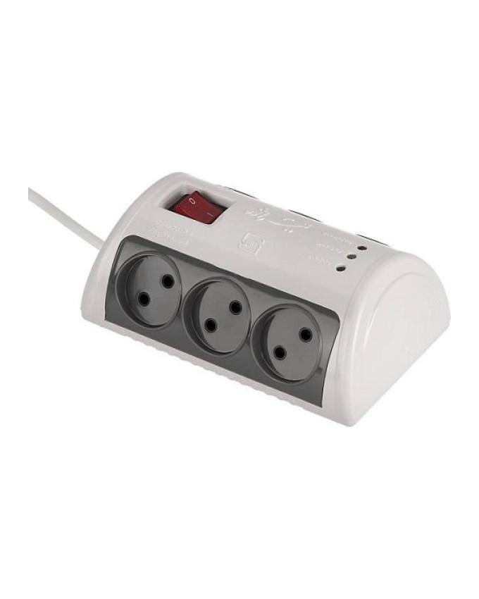 محافظ ولتاژ آنالوگ فانتزی تیراژه صوتی تصویری طول کابل 1.8 مدل T106