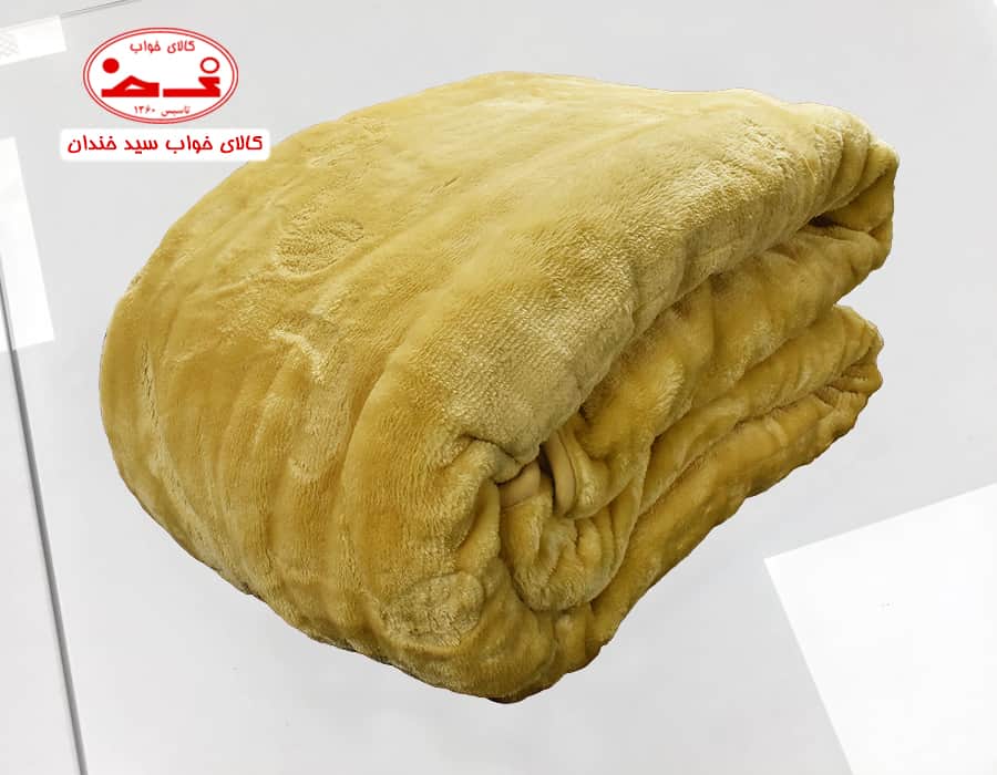 پتو دونفره نرمینه – نگین کرم