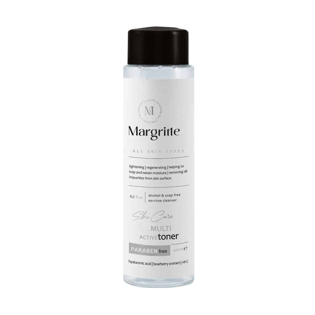 تونر مولتی اکتیو روشن کننده مناسب انواع پوست مارگریت/ Margritte Multi Active Toner — تصویر ۲