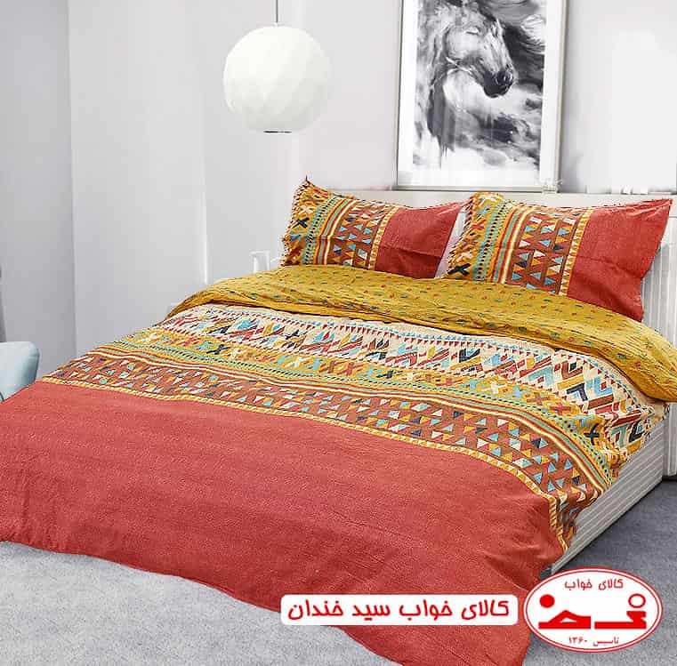 کاور لحاف یک نفره سرخپوستی