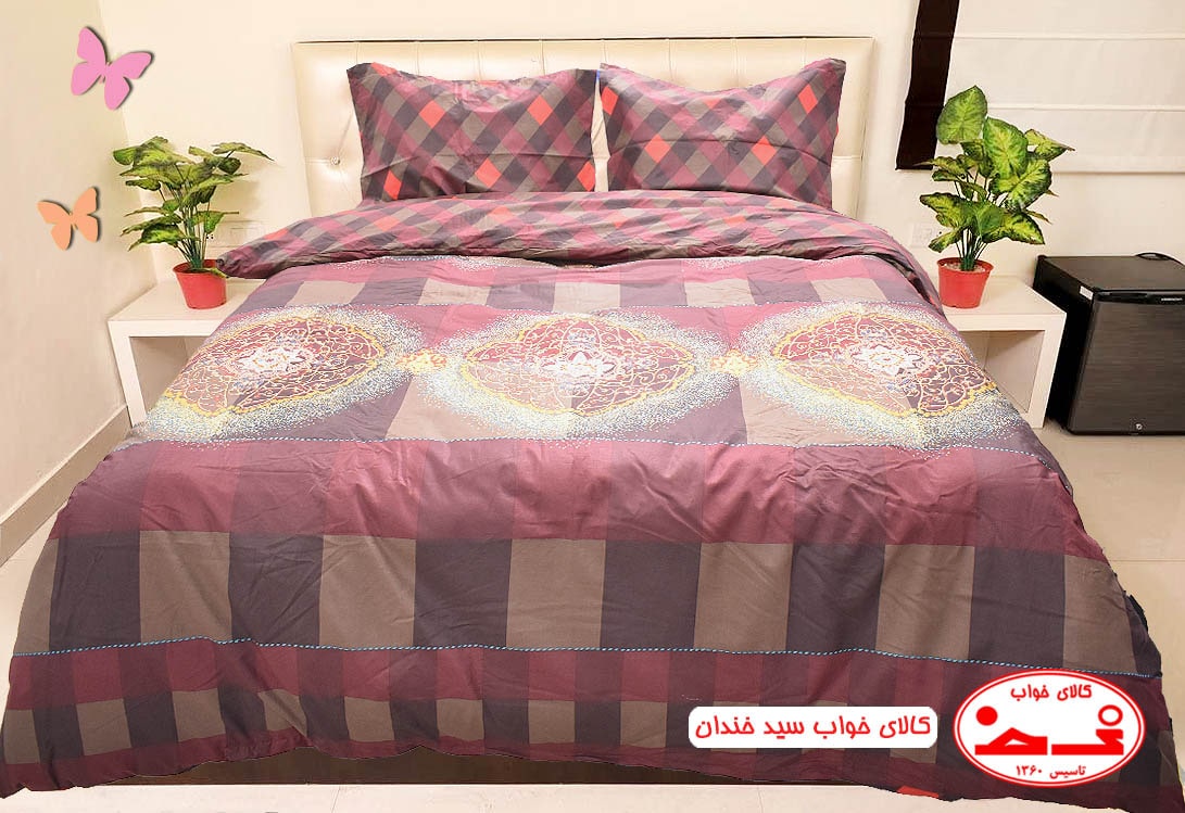 کاور لحاف یک نفره 3 تکه گلریس