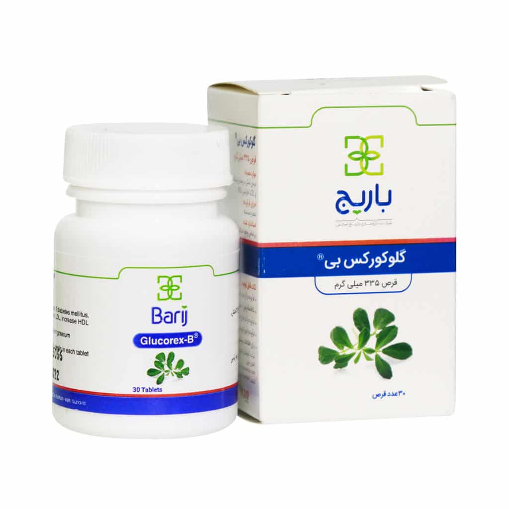 قرص گلوکورکس – بی باریج / Glucorex_B Barij