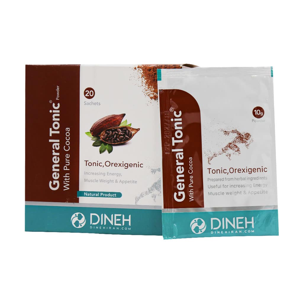 پودر جنرال تونیک با طعم کاکائو دینه/General Tonic DINEH