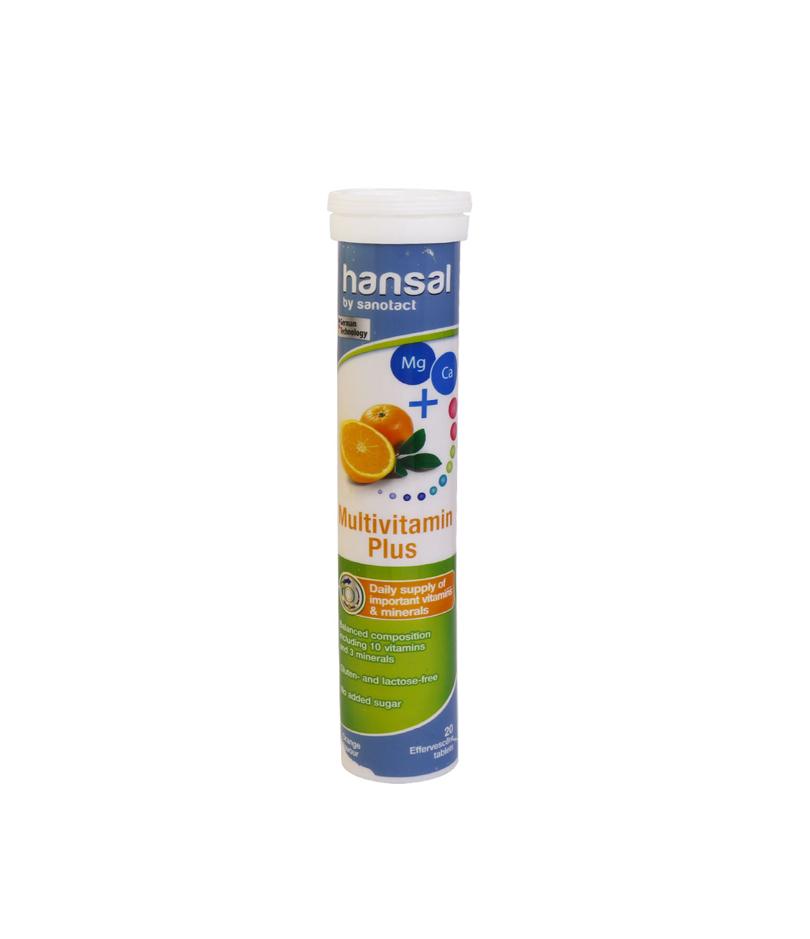 قرص جوشان هانسال مولتی ویتامین پلاس مینرال/Hansal Multivitamin Plus