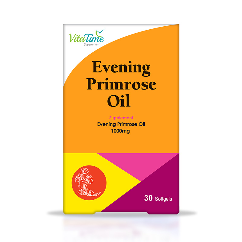 سافت ژل روغن گل مغربی 1000 میلی گرم ویتا تایم/EveningPrimroseOil VitaTIME