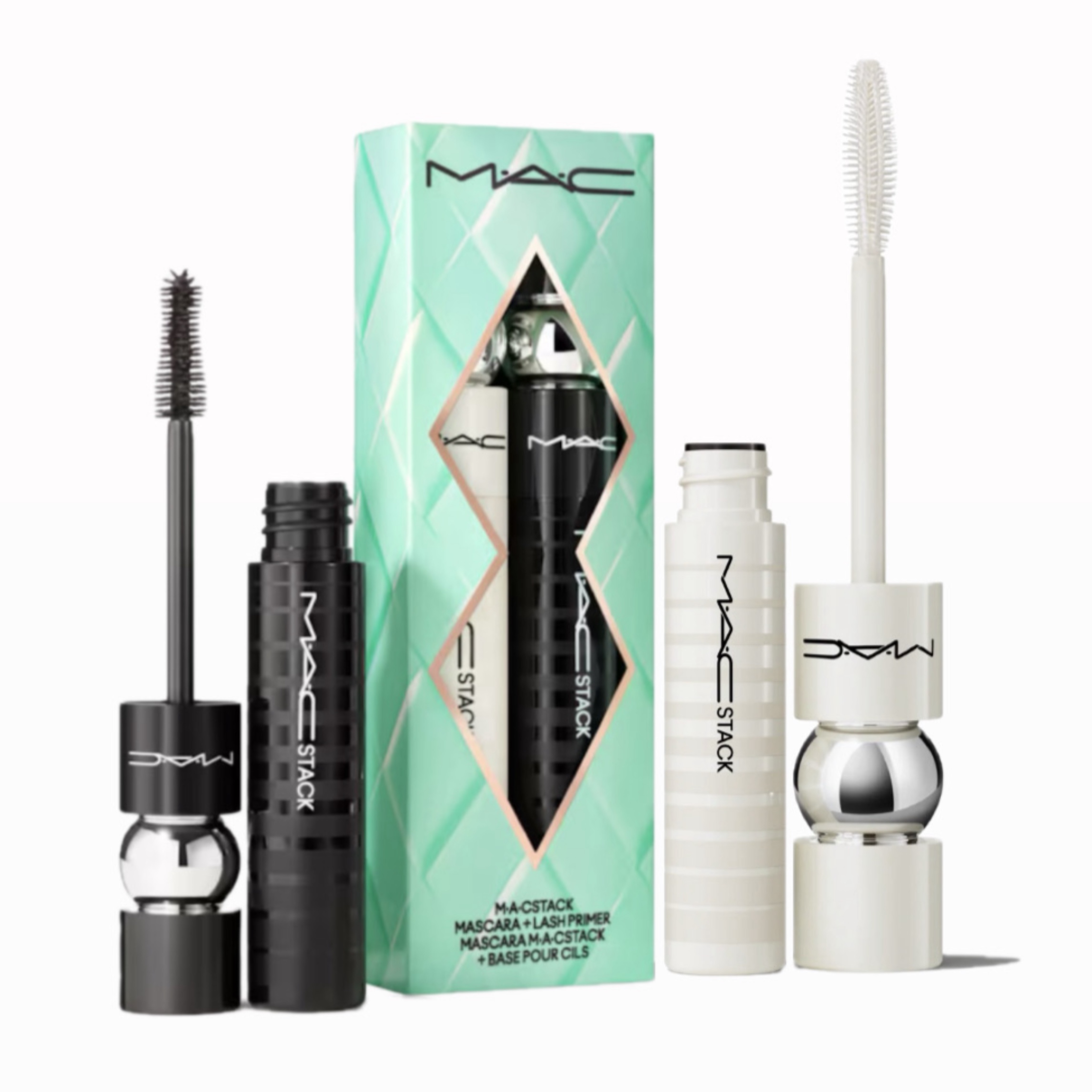 ست ریمل و پرایمر مژه مک مدل MACStack Mascara + Lash Primer