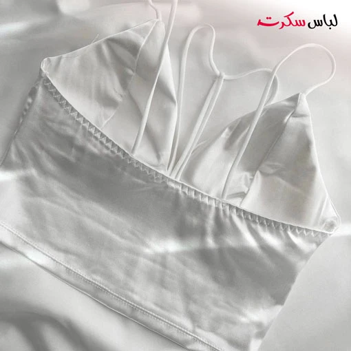 کراپ تاپ مجلسی ساتن lsk623 — تصویر ۳