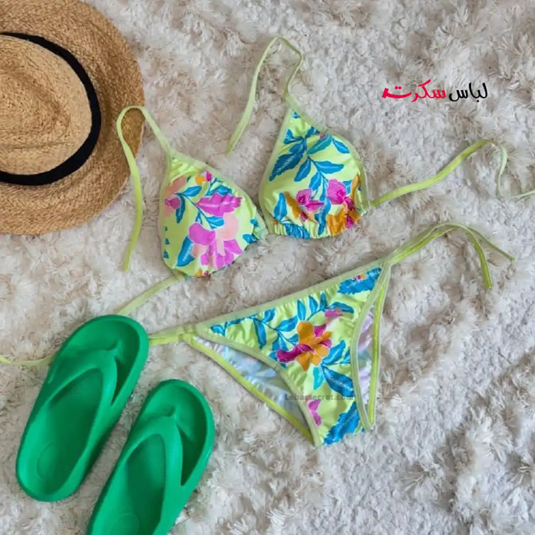 ست بیکینی گره ای زنانه ls0125 — تصویر ۴