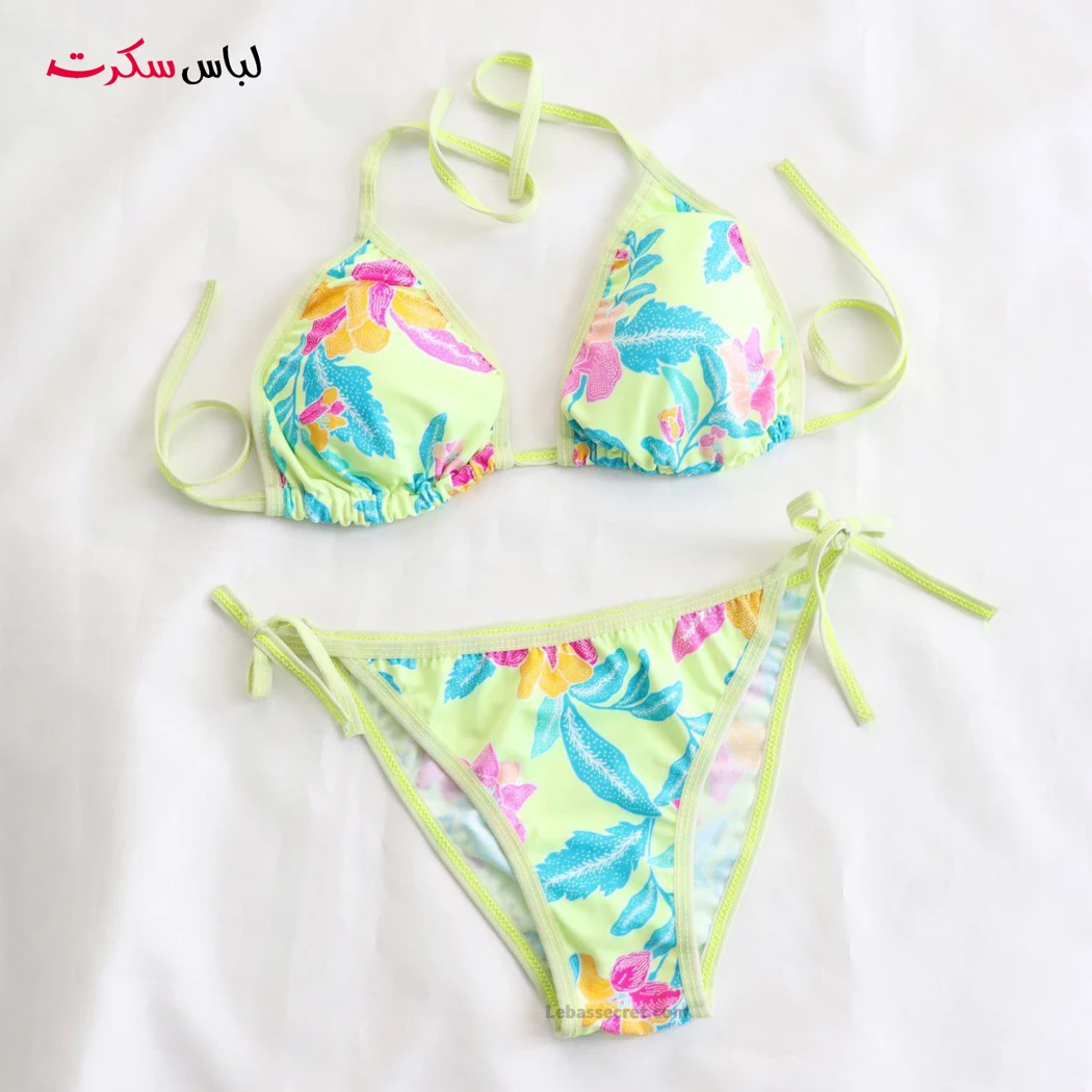 ست بیکینی گره ای زنانه ls0125 — تصویر ۲