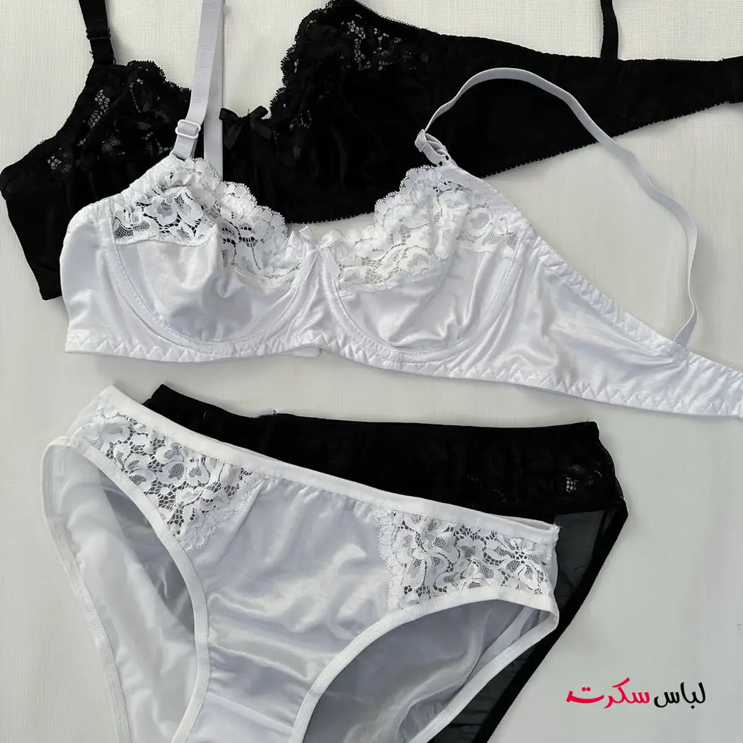 ست شورت و سوتین فانتزی توری ls888 — تصویر ۳