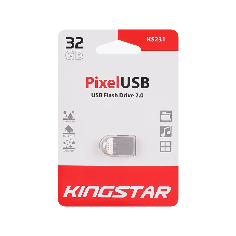 فلش مموری USB2.0 کینگ استار مدل Pixel KS231 ظرفیت 16 گیگابایت