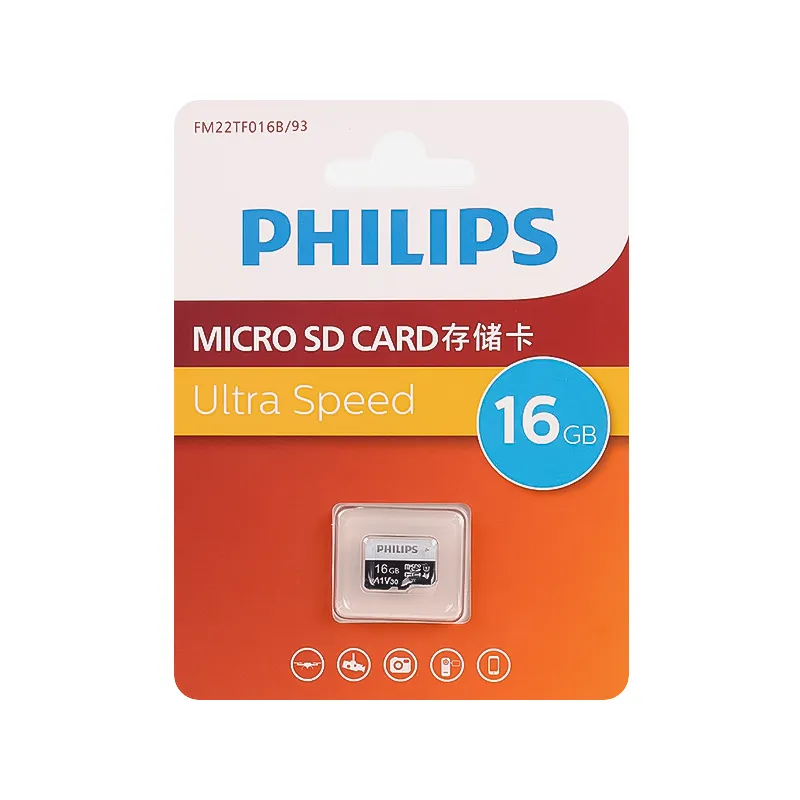 کارت حافظه MicroSDHC فیلیپس Ultra Speed کلاس 10 ظرفیت 16 گیگابایت