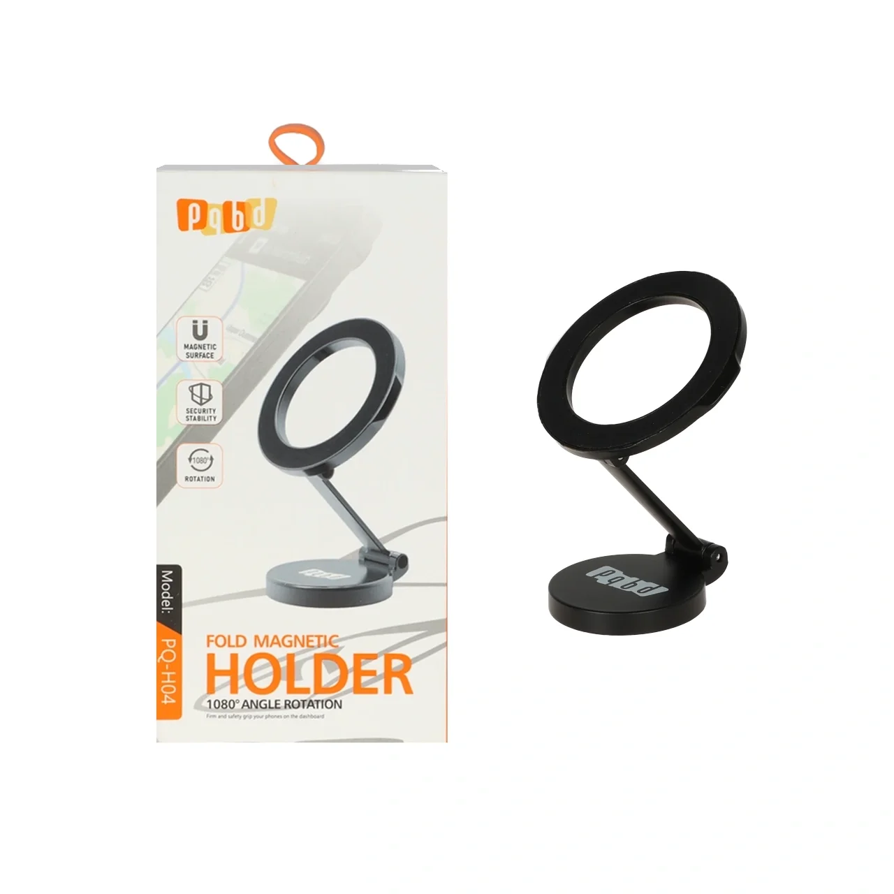 هولدر مگنتی گوشی موبایل pqbd مدل PQ-H04 – مشکی
