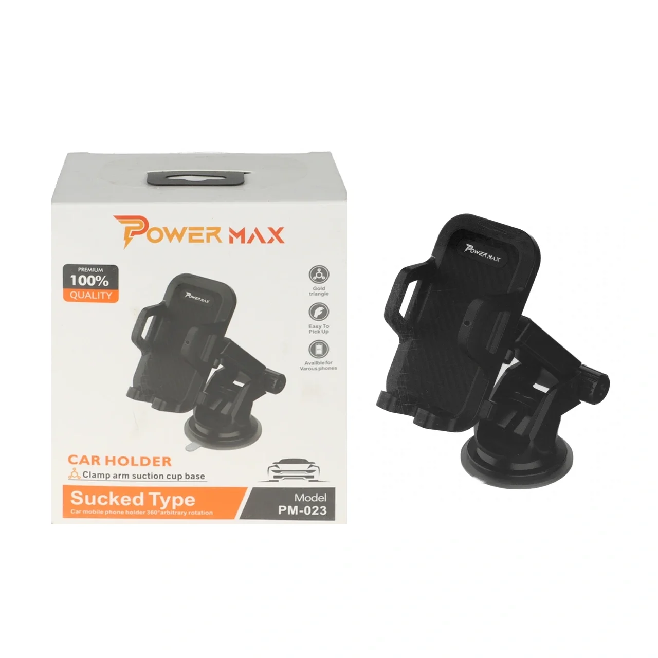 هولدر گوشی موبایل پایه دار Power Max مدل PM-023 – مشکی