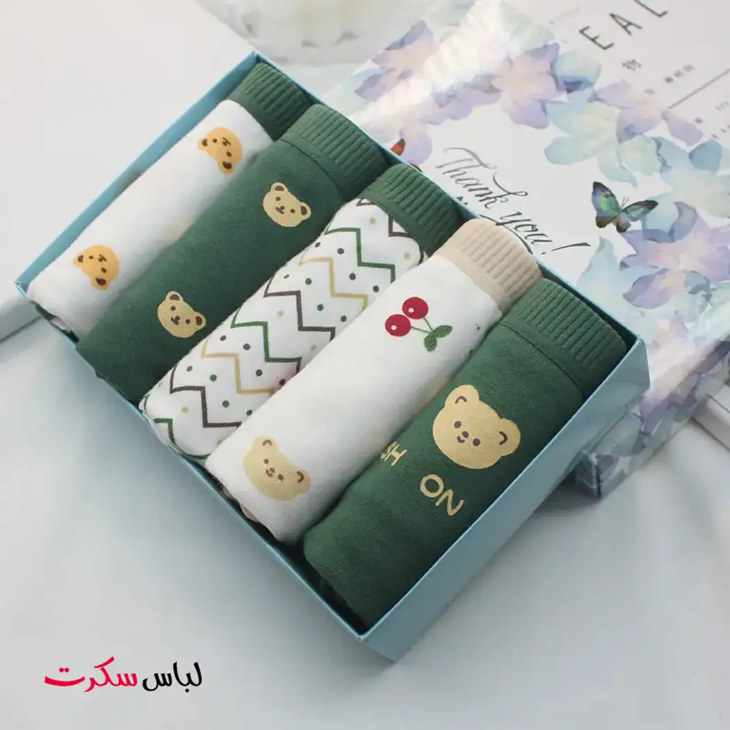 شورت نخی زنانه بسته 2 عددی lebassecret2052 — تصویر ۳