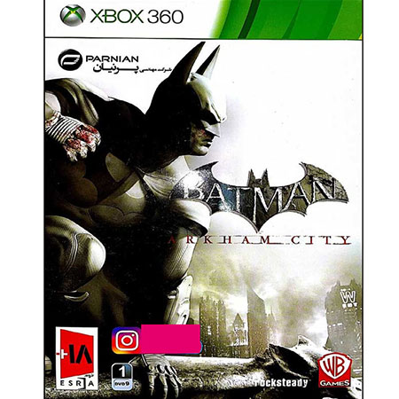 بازی Batman Arkham City مخصوص XBox 360 نشر پرنیان