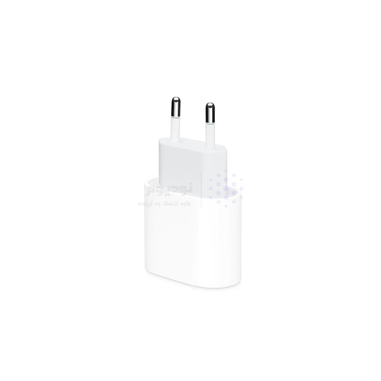 شارژر دو پین 20W اپل MD3J4ZM/A – سفید – اصلی (گارانتی یکساله شرکتی) — تصویر ۳