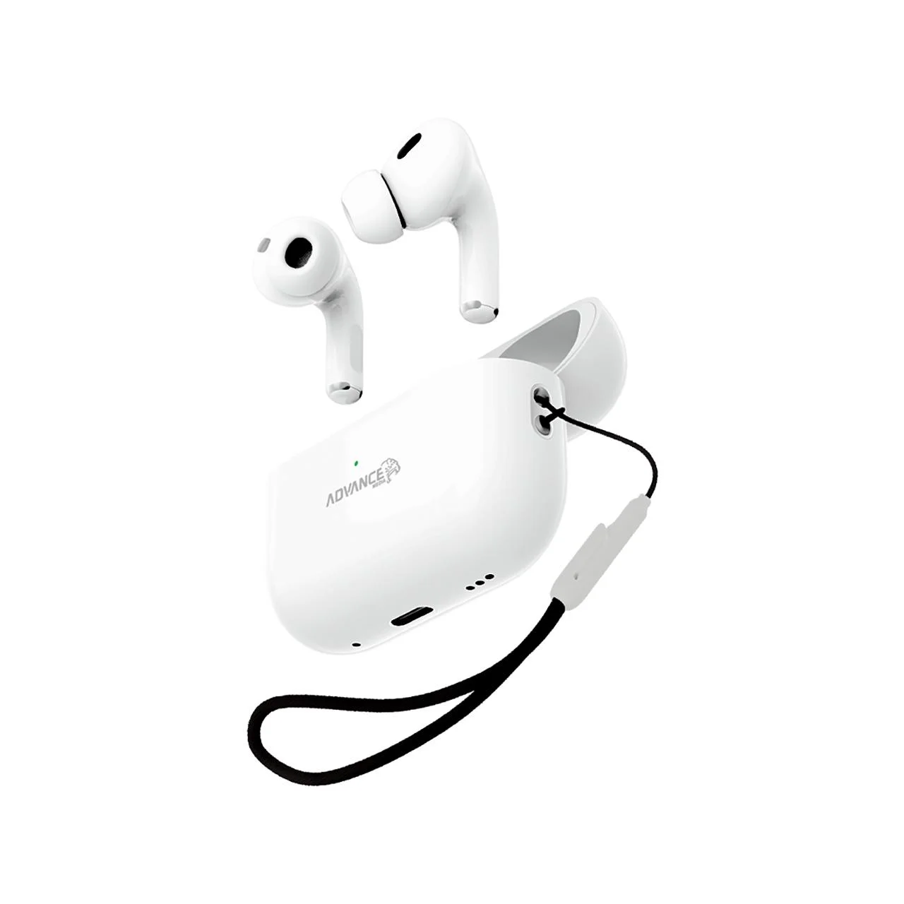 ایرفون بی سیم Advance Media مدل A-R1 ANC+ENC – سفید (گارانتی یکساله ویستا حافظه)
