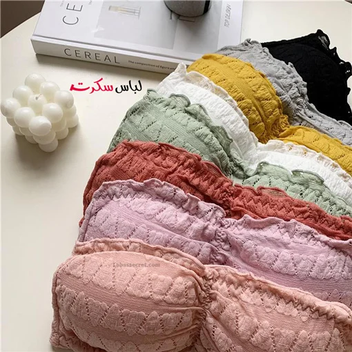 نیم تنه باندی دکلته ls162 — تصویر ۵