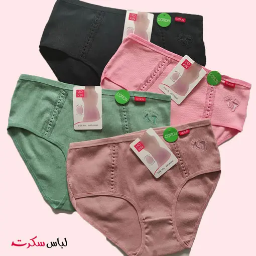 شورت فاق بلند نخی زنانه ls6303 — تصویر ۲