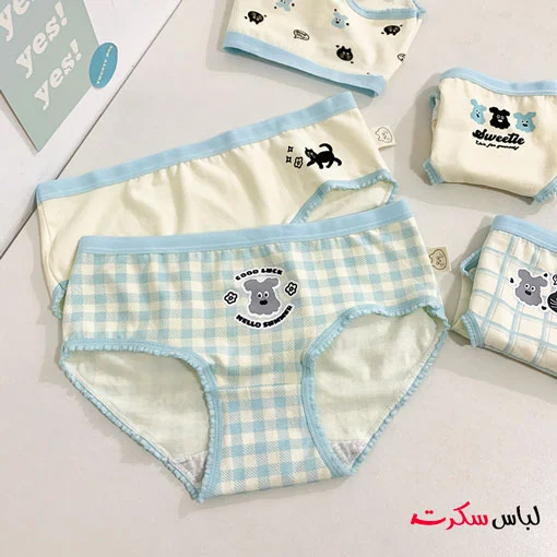 شورت عروسکی زنانه بسته 3عددی ls0244 — تصویر ۲