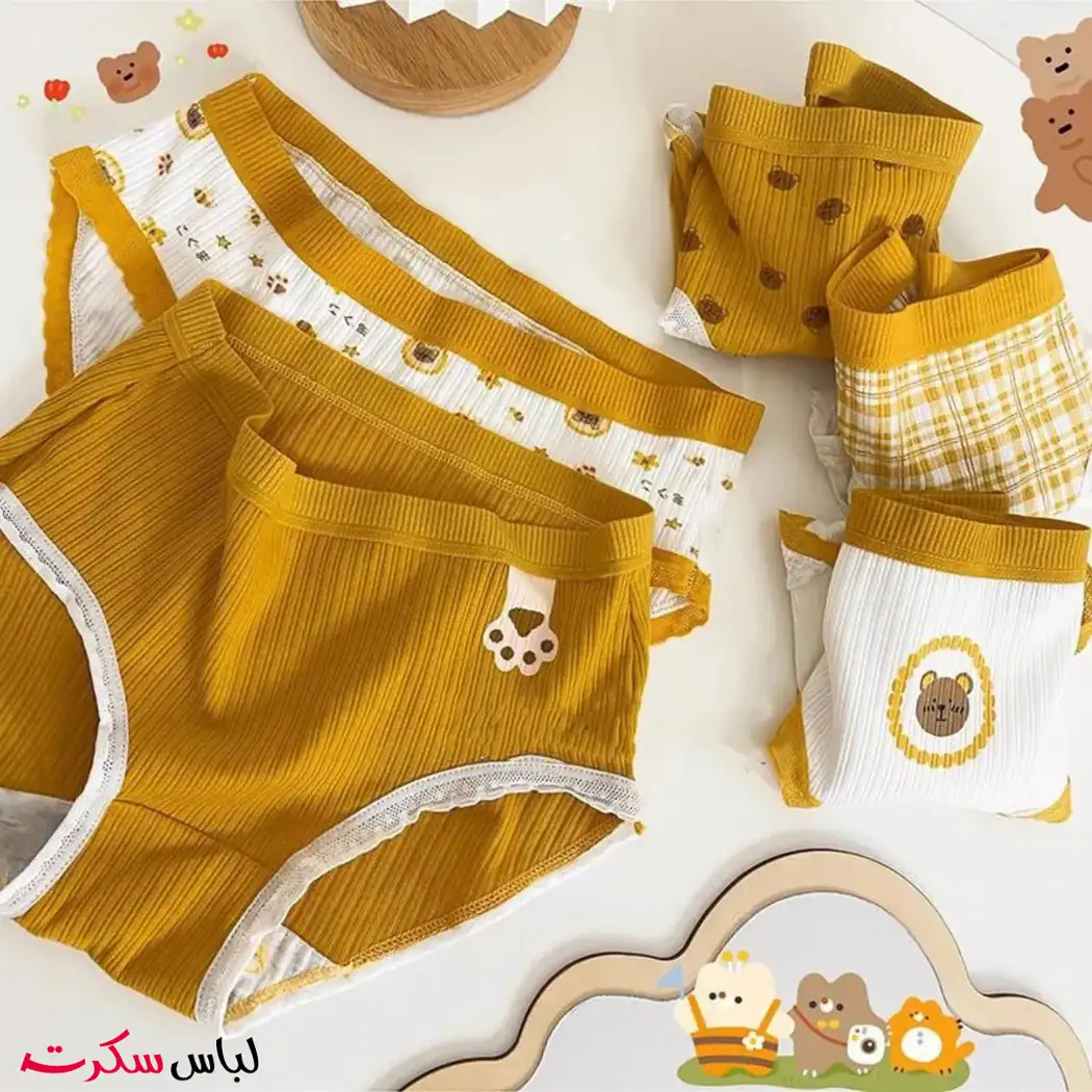 شورت عروسکی نخی پک 3 عددی ls788 — تصویر ۴