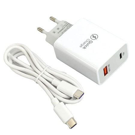 شارژر دیواری تسکو مدل TTC60 به همراه کابل تبدیل USB-C — تصویر ۳