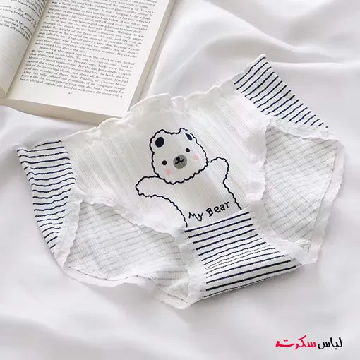 شورت نخی سایز بزرگ بسته 2 عددی lsb004 — تصویر ۶