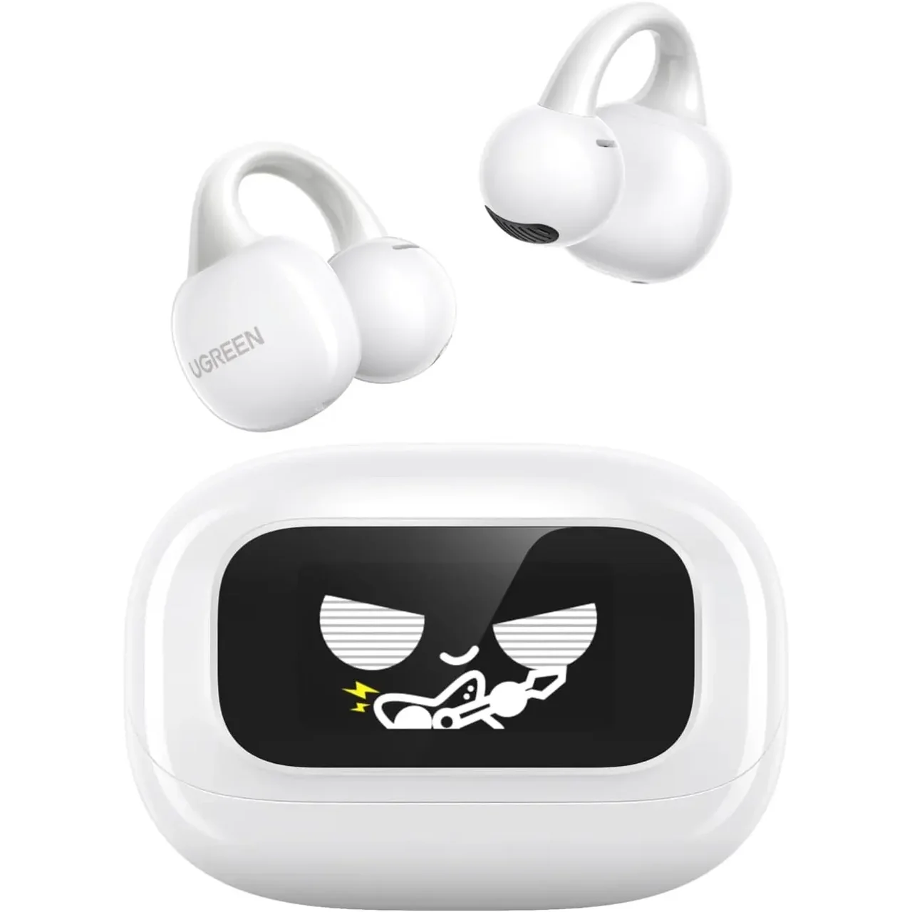 ایرفون بی سیم UGREEN مدل ClipBuds Magic WS208-55136 – سفید (گارانتی 18 ماهه آسان پیشرو)